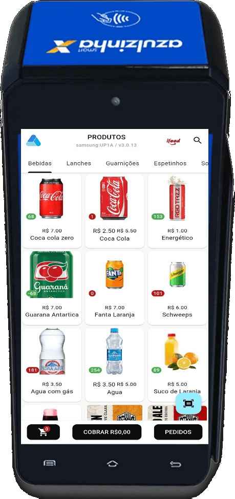 Maquininha Azulzinha